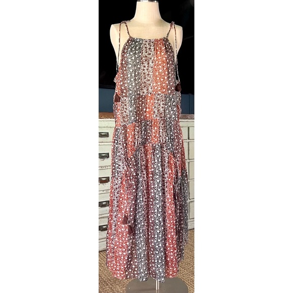 Anthropologie Dresses & Skirts - Anthropologie Shirred Beach Maxi Dress 1X